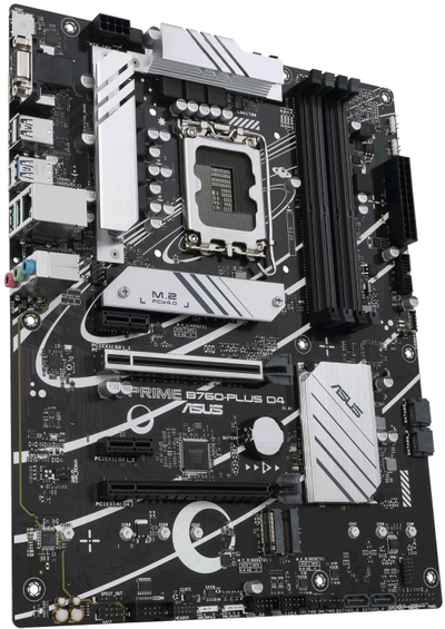 Motherboard ASUS PRIME B760 PLUS D4, Intel B760, LGA 1700, ATX