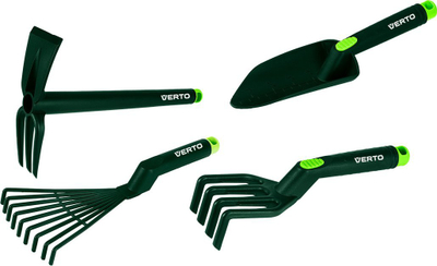 Set veglash për kopsht Verto, 4 copë, plastikë PP, jeshile