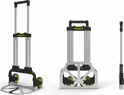 Karrocë palose Stanley FATMAX FXWT-705-SP, alumin, mban deri 70 kg, ngjyrë e zezë