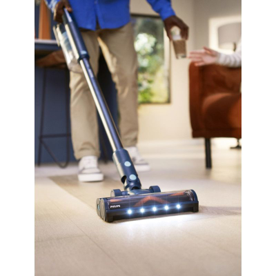 Fshesë me bateri Philips XC5041/01 5000 Series, 2 në 1, deri 60 minuta, blu e errët