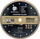 Disk prerës GCS Indian Professional IP7778, 250mm, slim cut me diamant, ngjyrë e artë