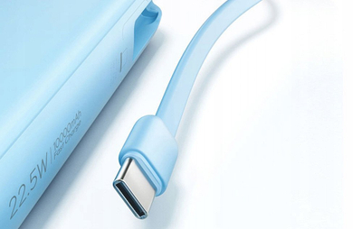 Powerbank Romoss PPR10, 10000 mAh, Fast Charge PD3.0 22.5 W, blu