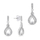Сет накит Brilio Silver SET223W – обетки + привезок