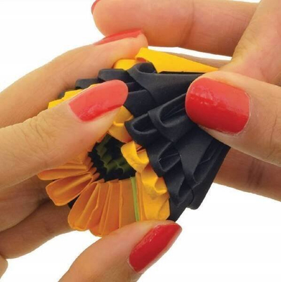 Set kreativ 3D origami HQ Invento Kërmilli, 132 copë, për kalamaj 8+
