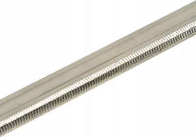 Kapëse F për tavolinë GEKO, 300x80mm, çelik i galvanizuar, blu