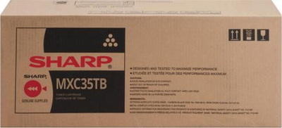 Toner printeri Sharp MX-C35T MX-C35TB, ngjyrë e zezë, origjinal