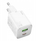Karikues me kabllo Hoco N41, 20W, USB dhe USB C QC 3.0 PD 3A, i bardhë