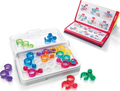 Lojë logjike SmartGames IQ Link, puzzle për udhëtim, 1 lojtar, me ngjyra