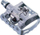 Pedale biçiklete Shimano SPD PD-M324, dyanshme, alumin, argjend