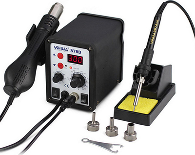 Set saldimi MicroSpareparts Mobile MOBX-TOOLS-020, hekur saldimi me rezistencë ngrohëse, i zi
