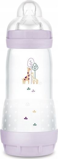 Biberon MAM Perfect Start Anti-Colic, 320ml, Planet Love Girl, rozë