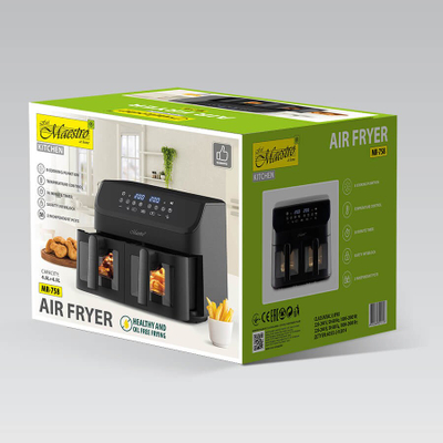 Fritezë me ajër Maestro MR-758, 4L, 1400W, e zezë