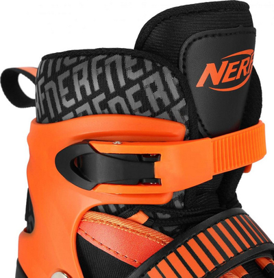 Patina me rrotë Spokey Nerf Strive, nr.28-32, e portokalltë/zezë