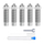 Set Nozzle prej Çeliku të Fortë për ELEGOO Neptune 4 Plus / 4 Max (0.4 mm x3, 0.6 mm x1, 0.8 mm x1)