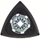 Platinë lëmimi Bosch 2609256956 Delta, 93mm, për veglat multifunksionale PMF