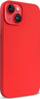 Maskë telefoni Crong Color Cover për iPhone 14 Plus, silikoni, e kuqe