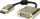 Adapter DisplayPort në DVI Roline 12.03.3175, kabllo e shkurtër, ngjyrë ari