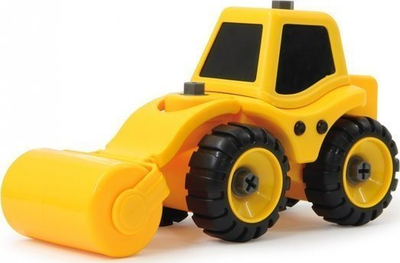 Lodër ndërtimi Jamara 405168 Construction Vehicle Set 9in2, set automjetesh pune, 2 shasi, e verdhë