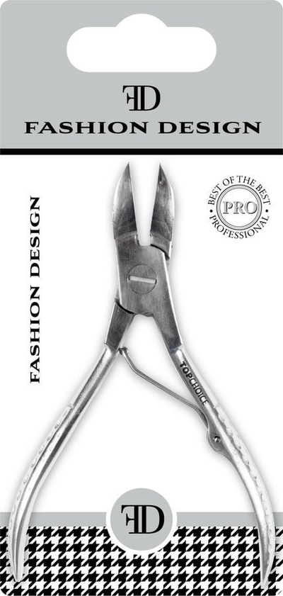 Gërshërë për thonj Top Choice High Quality, çelik inox, 10cm, ngjyrë argjendi