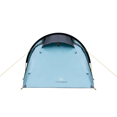 Çadër kampingu Nils Camp NC6003 North Peak, për 2 veta, me dy shtresa, blu