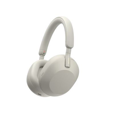 Kufje Sony WH-1000XM5, Bluetooth, me anulim zhurme, ngjyrë argjendtë