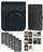 Set aksesorësh 4 në 1 për kamera Fujifilm Instax Mini 41, album 96 foto, kuti mbrojtëse, i zi