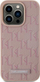 Mbrojtëse telefoni Karl Lagerfeld Monogram MagSafe për iPhone 15 Pro Max, lëkurë PU, rozë