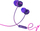 Kufje in-ear TCL SOCL300 me mikrofon, 3.5 mm, vjollcë