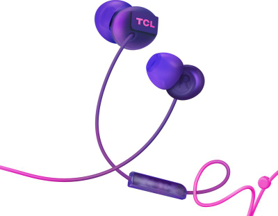 Kufje in-ear TCL SOCL300 me mikrofon, 3.5 mm, vjollcë