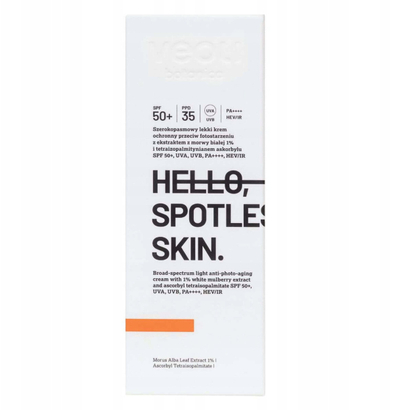 Krem fytyre Veoli Botanica HELLO SPOTLESS SKIN, SPF 50, 50 ml