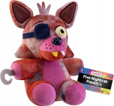 Lodër pelushi Funko Five Nights at Freddy's Tiedye Foxy, 18 cm, për koleksion, shumëngjyrëshe