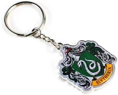 Varëse çelsash Harry Potter Slytherin Crest, me stemën e Slytherin-it, shumëngjyrësh