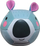 Top i butë për fëmijë Bobo Soft Ball With Ears Koala, lodër pelushi, gri