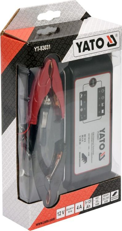 Karikues baterie Yato YT-83031, 12V, 4A, i zi