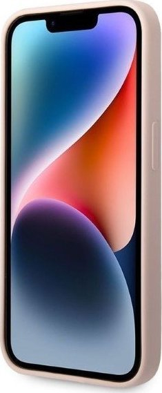Mbulesë telefoni Karl Lagerfeld KLHMP14XSNIKBCP, iPhone 14 Pro Max, silikon, MagSafe, rozë