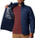 Xhaketë burrash Columbia Powder Lite II, M, poliester, blu navy