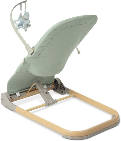Lezhesë bebe Neno Nesso, lëkundëse, ergonomike, jeshile