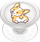 Aksesor telefoni PopSockets PlantCore Translucent Cheeky Corgi, kapje ngjitëse, i tejdukshëm