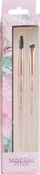 Set furçash për vetulla dhe qerpikë Donegal Mineral Pink, 2 copë, rozë