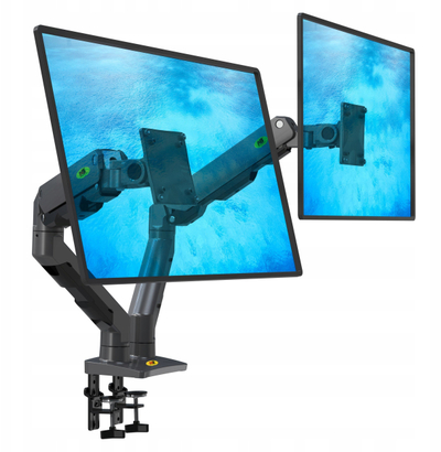Mbajtëse dopjo për monitorë NB G65, 27"-34", për monitorë të lakuar, gri gunmetal