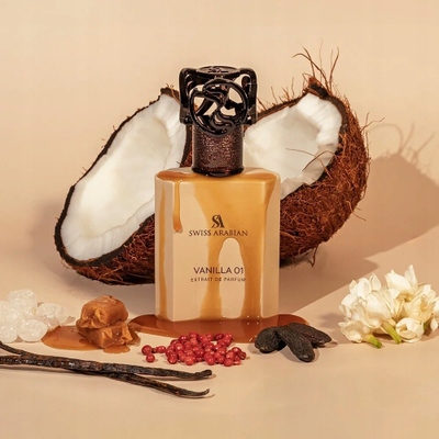 Parfum Swiss Arabian Vanilla 01 Extrait de Parfum, për femra, bezhë