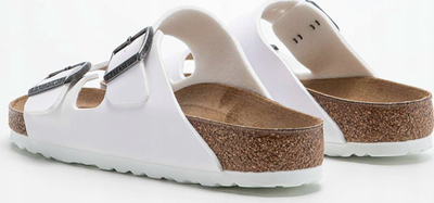 Sandale Birkenstock Arizona BF W 552681 për goca, të bardha