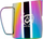 Krokë qumështi Barista Space Milk Pitcher 2.0, 450 ml, çelik, rainbow