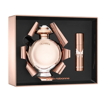 Set Paco Rabanne, parfum Olympea 80 ml + parfum 10 ml