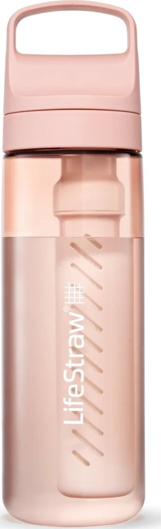 Shishe uji LifeStraw Go Series, 650 ml, me filtër, rozë