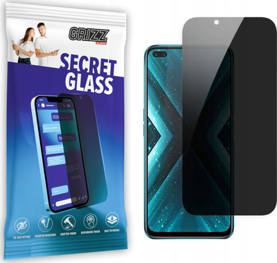 Xham mbrojtës privatësie Grizz SecretGlass për Realme X3 5G, transparent