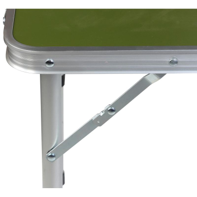 Tavolinë kampingu Enero Camp Field Table, 60x120x70 cm, palosëse, jeshile military