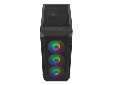 Kasë PC Genesis Fury SHOBO, e zezë