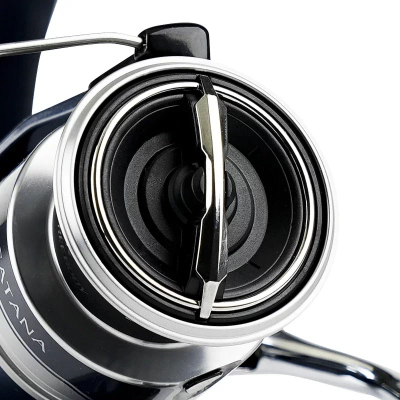 Mulli peshkimi Shimano Catana FE 3000, G-Free Body, bobinë alumini, blu e errët