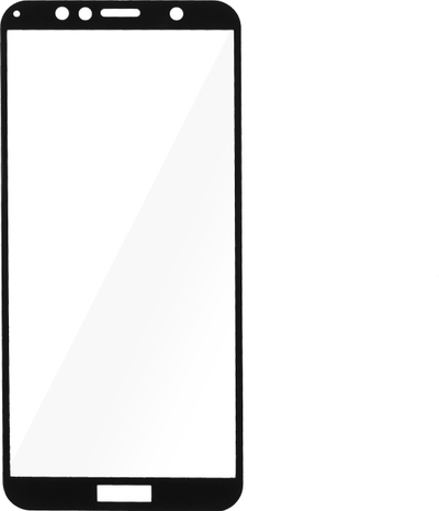 Folie mbrojtëse GC Clarity për Huawei Y6 2018 Prime, xham i fortë 9H, e zezë